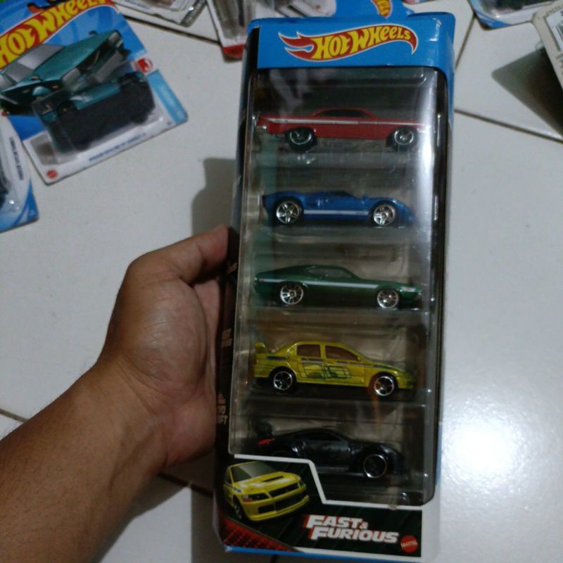 HOT WHEELS HOTWHEELS GIFT PACK FAST & FURIOUS LANCER EVOLUTION EDITION