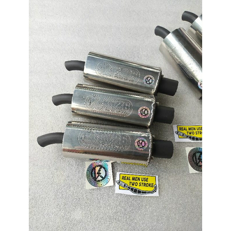 Silencer Slenser Only Knalpot Standar Racing / Original Yamaha F1ZR Force1 FIZR By KY26 Project