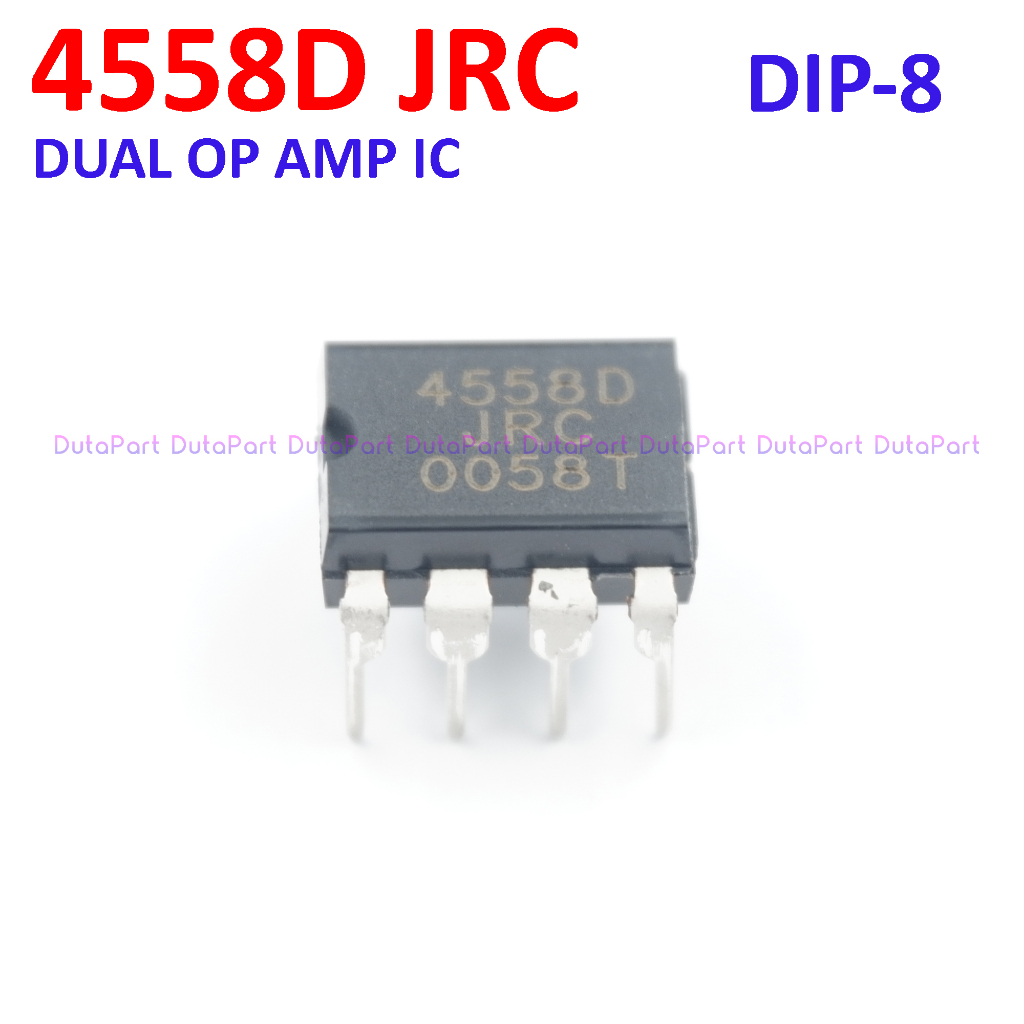 4558D JRC4558D Dual Operational Amplifier IC JRC4558 JRC 4558 DIP-8