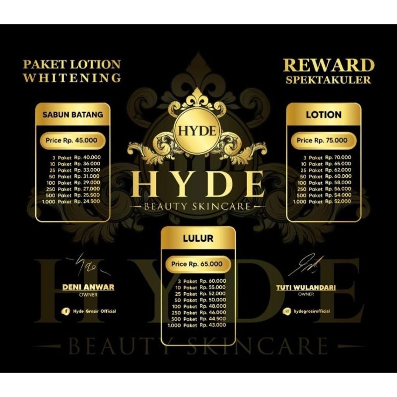 Hyde Body Scrub Whitening