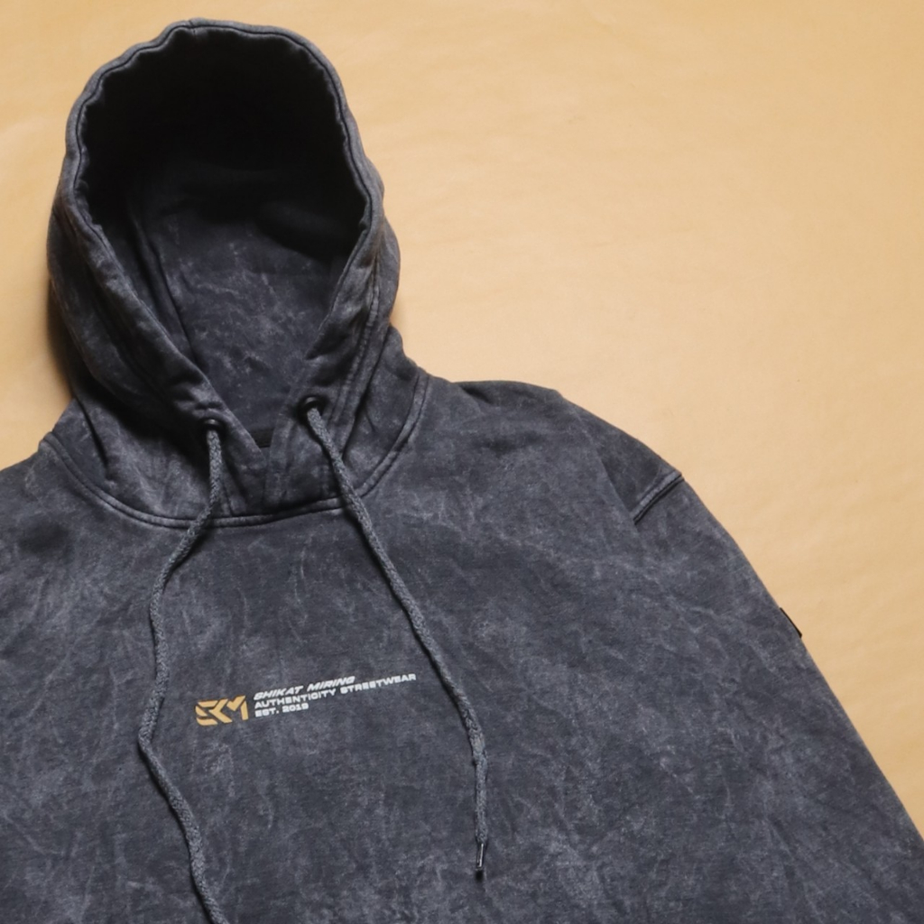 Jaket Sweater Hoodie NEW SKM Sandwash Authentic Full Tag Pria Wanita