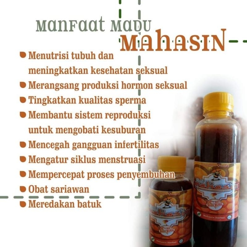 

Promil Herbal Zuriyat Mahasin ( 3 Madu ORI 130 ML )