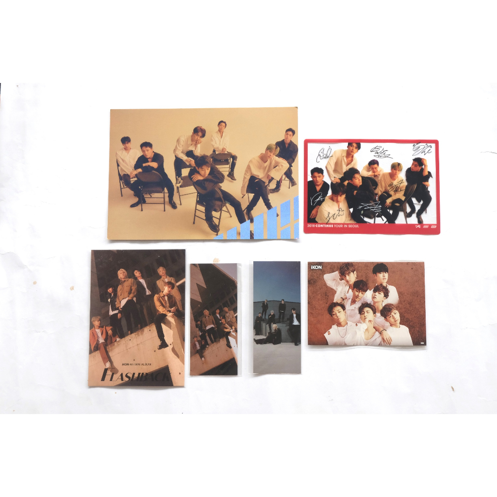 iKON FLASHBACK WEVERSE BENEFIT iKON FLASHBACK BOOKMARK