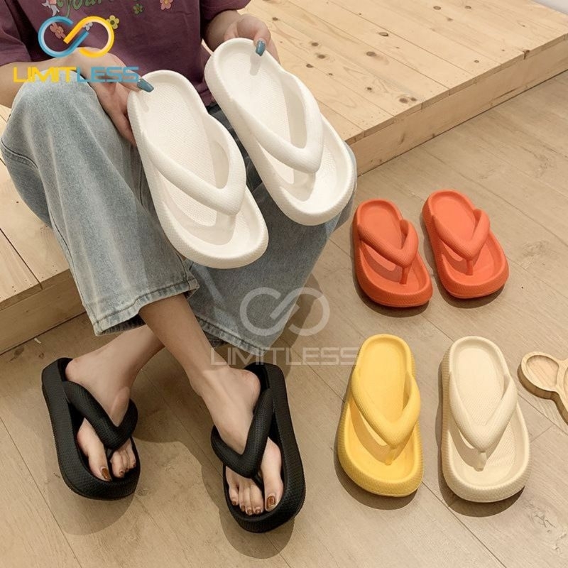 Sandal Japit Wanita Ringan Anti Slip Korean Style
