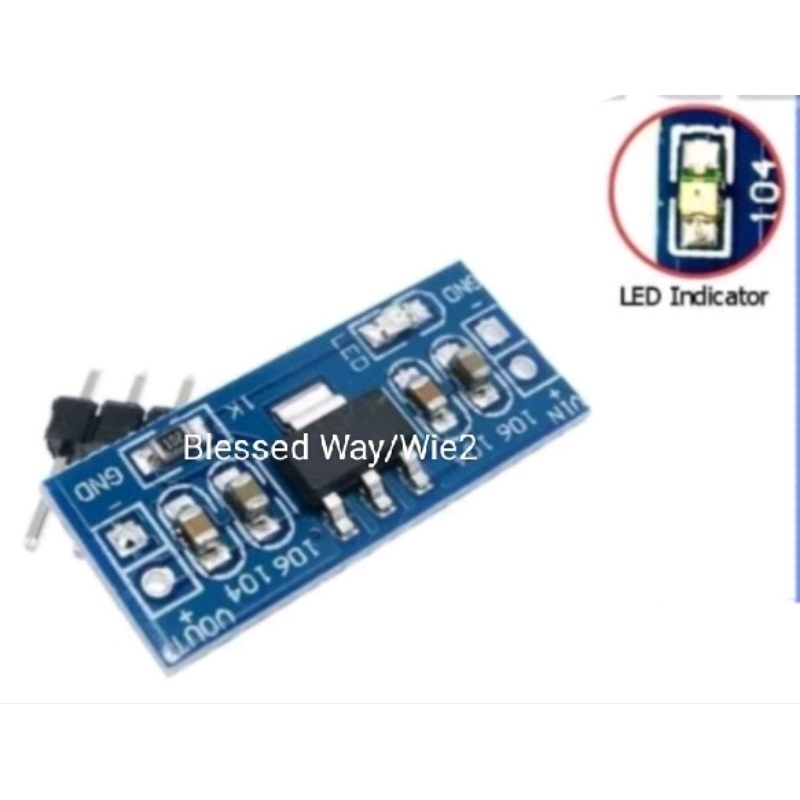 AMS1117 (5V) stepdown module 1A