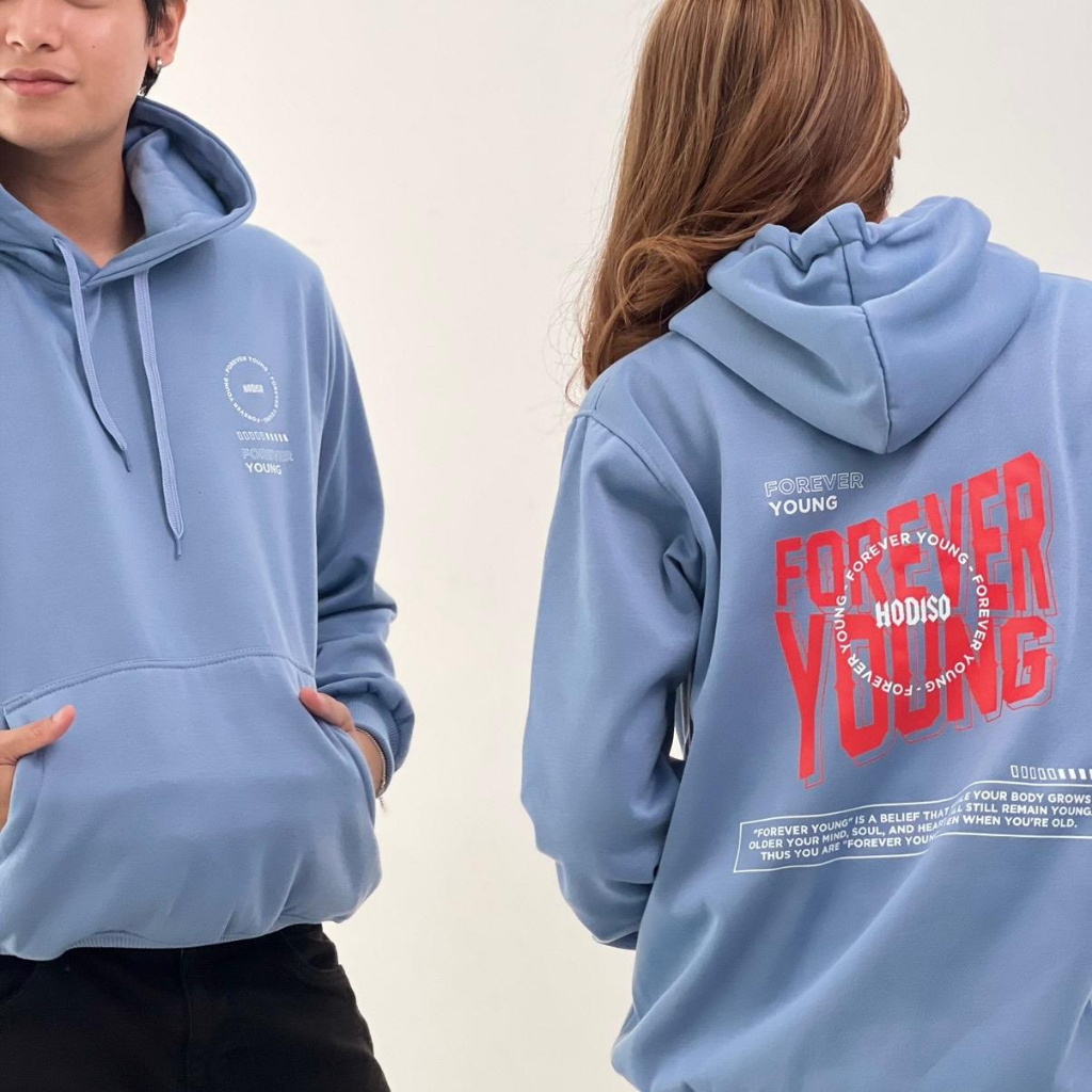 HODISO - Forever Young Hoodie Jumper Pullover