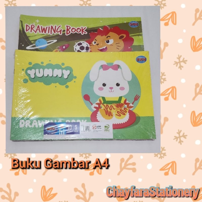 

Buku gambar A4 (DRAWING BOOK)