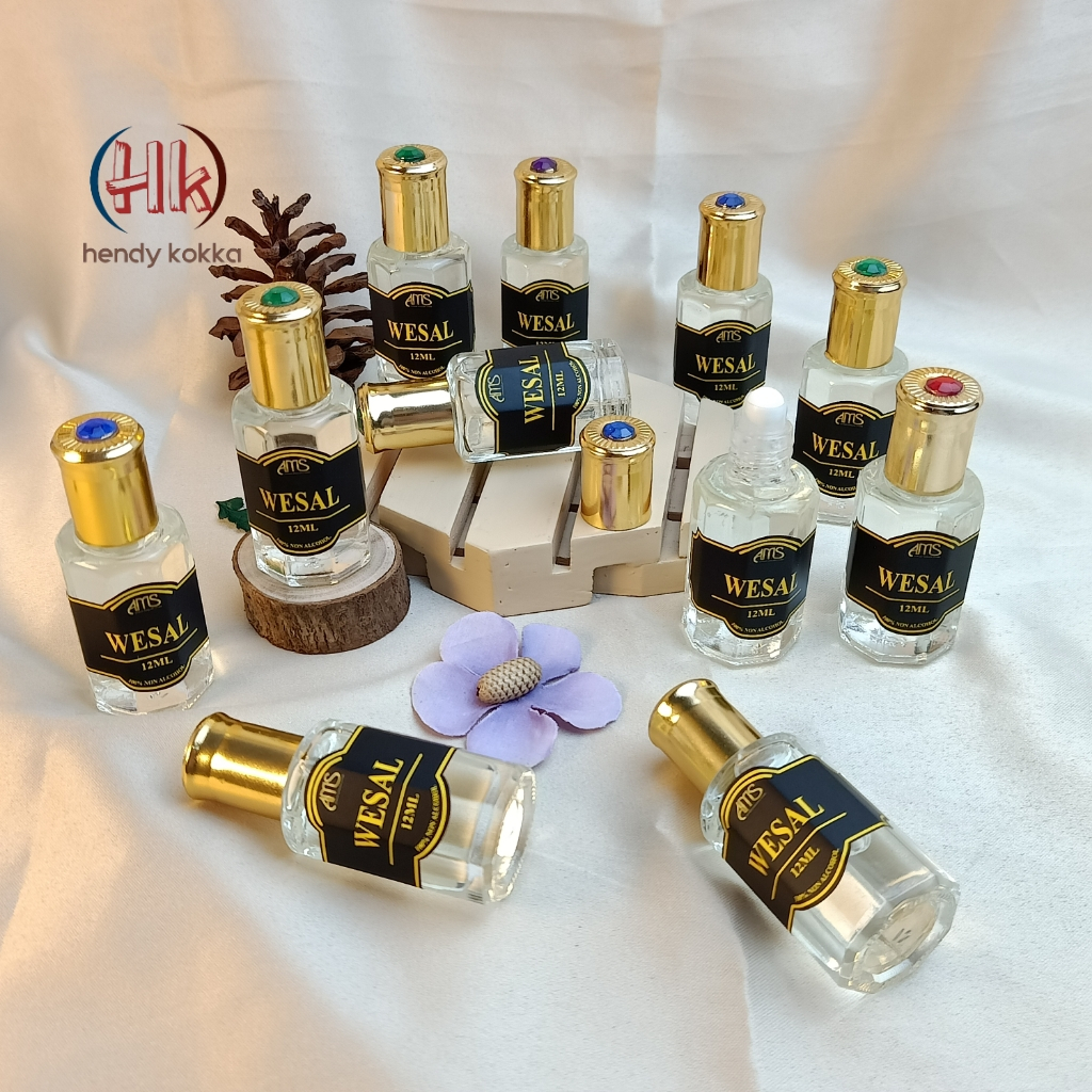 PARFUM SHALAT WESAL ISI 12 ML FULL BIBIT FULL BIANG 100% ORIGINAL PARFUME