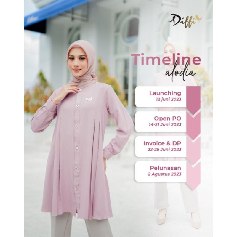 ATASAN TUNIK ALODIA BY DIFFI