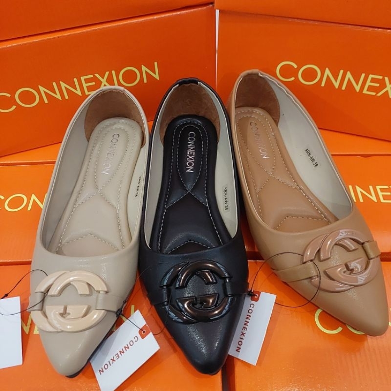 sepatu flatshoes wanita connexion variasi GC