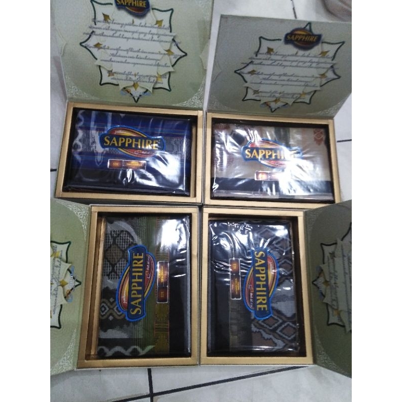 original sarung sapphire kembang