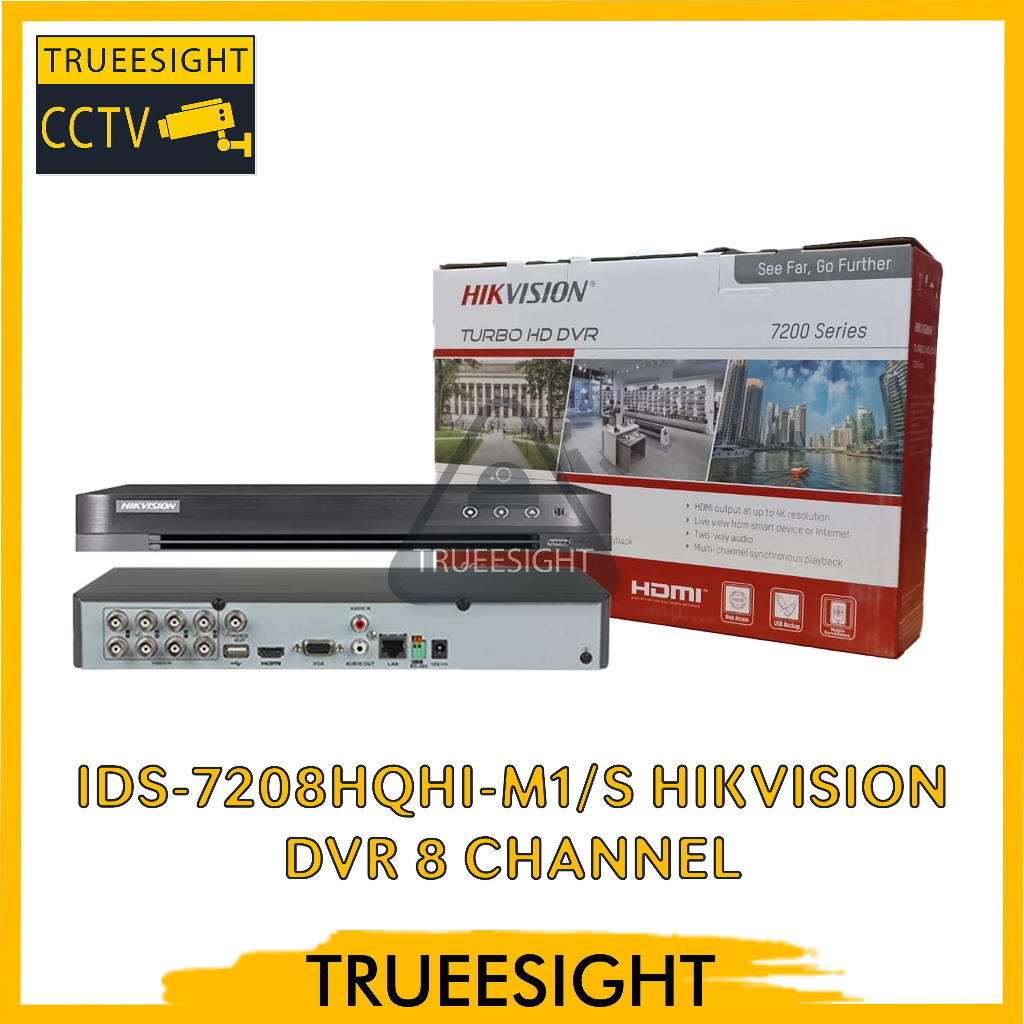 iDS-7208HQHI-M1/S Hikvision DVR 8 Channel