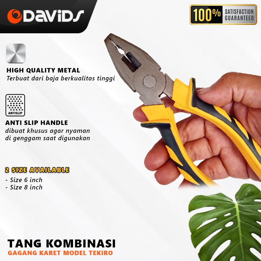 Tang Kombinasi Multifungsi Serbaguna Model Tekiro 8 Inch