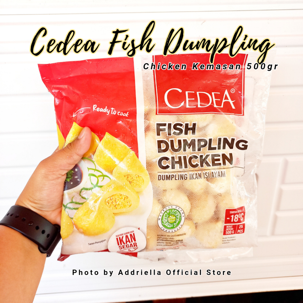 

ADDRIELLA Cedea Fish Dumpling Chicken 500gr | Cedea/Frozenfood/Frozenfood Murah