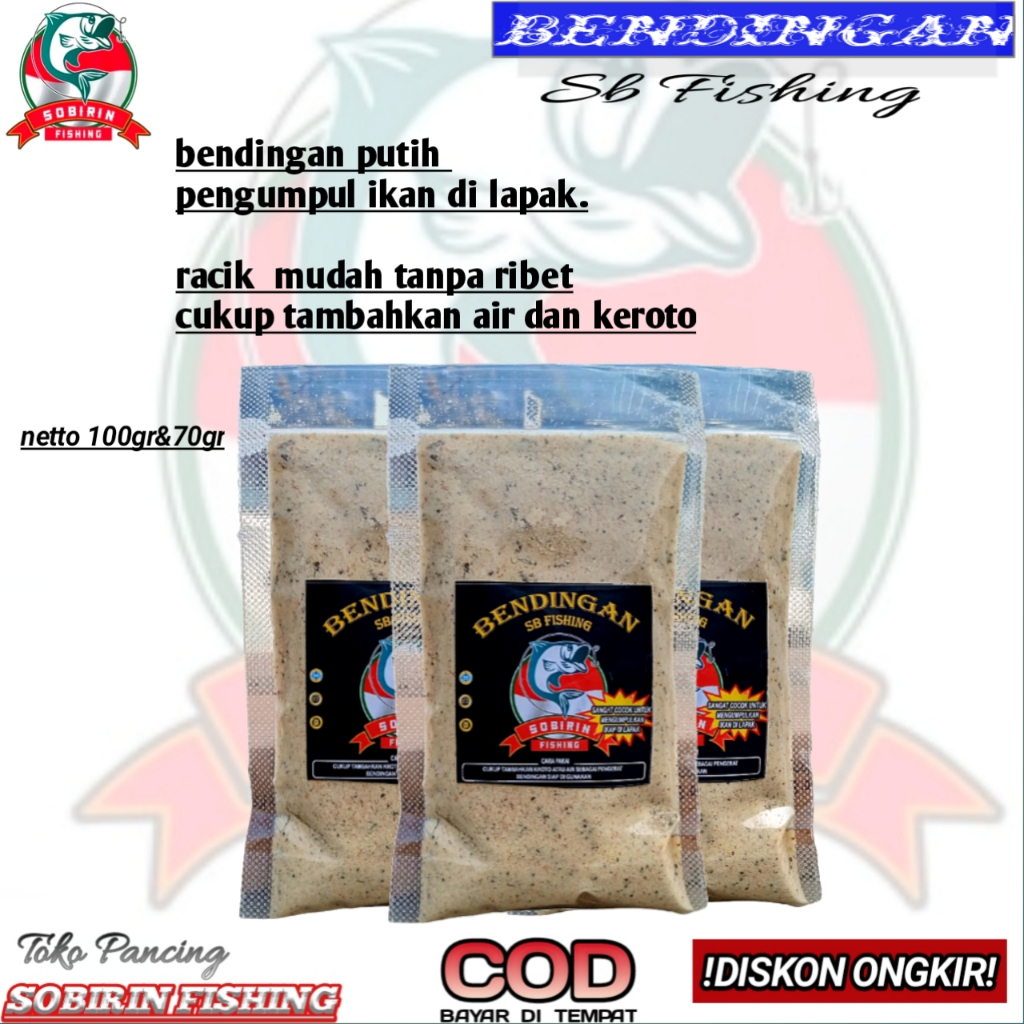 Pengumpul Ikan di lapak Bendingan Sobirin Fishing