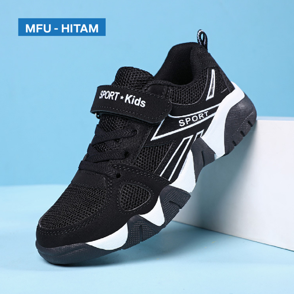 LAPAGO - Sepatu Sneaker Anak Laki Laki Perempuan Casual Sport Usia 4 - 12 Tahun Type MFU