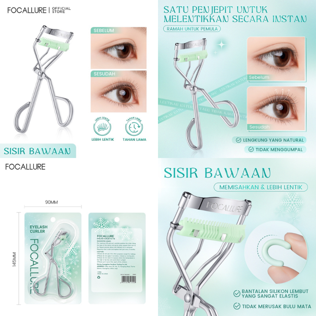 FOCALLURE EYELASH CURLER FA-T18