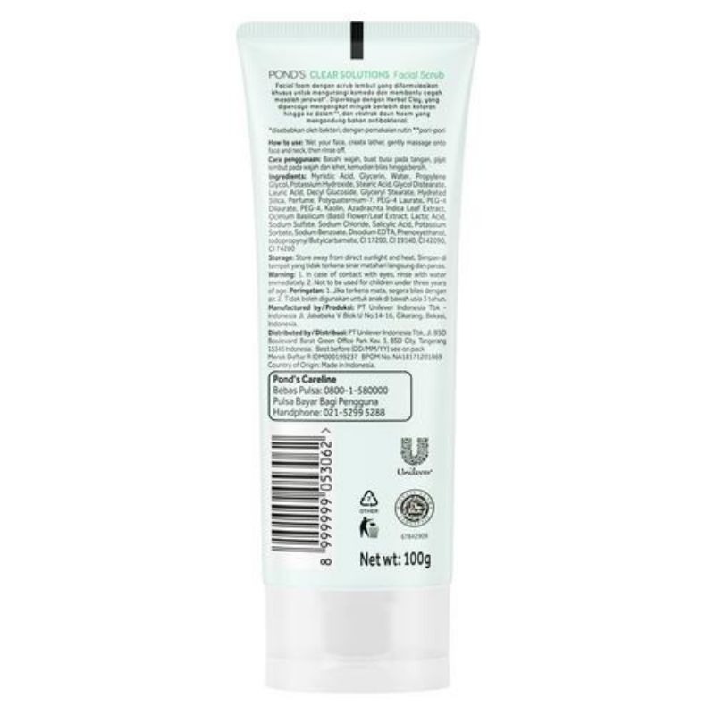 POND'S Clear Solutions Facial Scrub