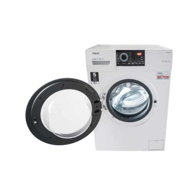 MESIN CUCI AQUA FQW-700829QD FRONT LOADING 7 KG