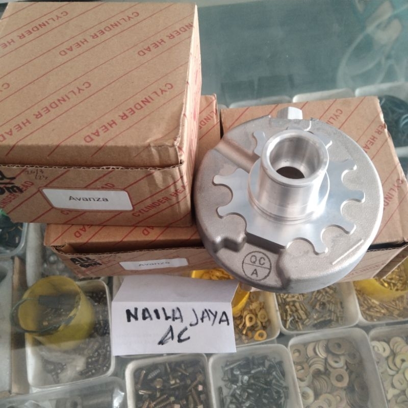 HEAD KEPALA KOMPRESOR AC MOBIL AVANZA LAMA.TERIOS.RUSH.YARIS LAMA.