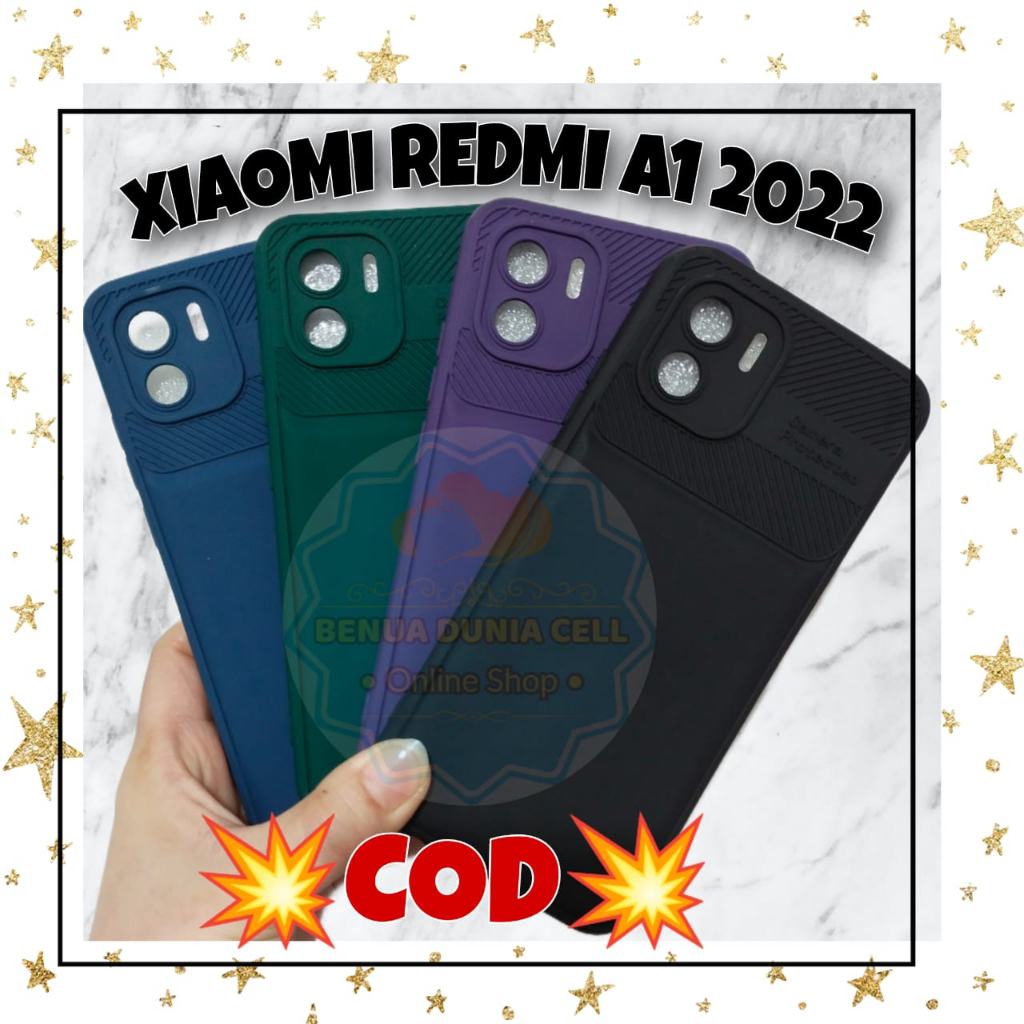 XIAOMI REDMI A1 2022 REDMI A2 2023 REDMI 9 REDMI 9C NEW  SOFTCASE PROTECTED - BDC