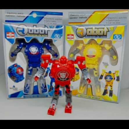 COD - JAM TANGAN DIGITAL ROBOT KARAKTER SUPER HERO ANAK BEST SELLER (LAMPU