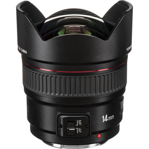 Yongnuo YN 14mm f/2.8 Lens for Canon EF / Yongnuo 14mm f/2.8 For Canon Lens