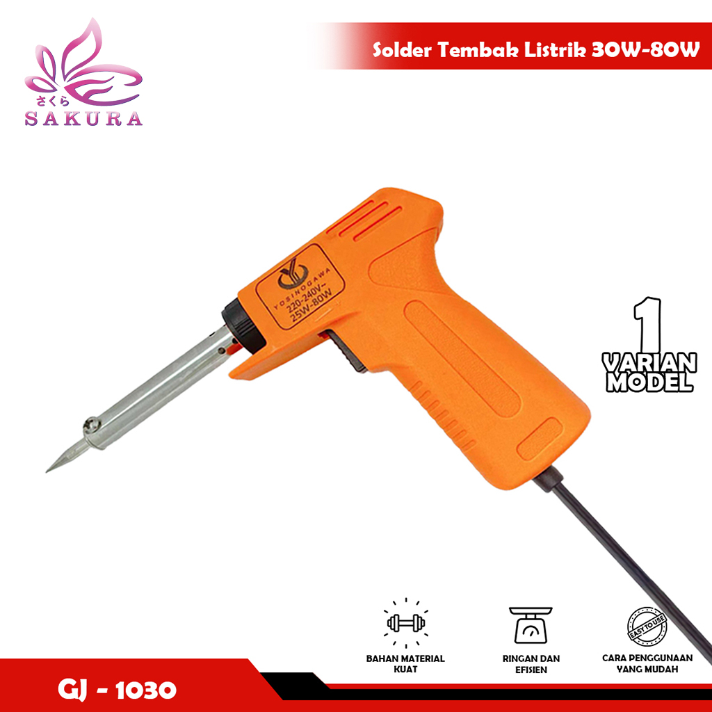 Solder Tembak Listrik NEW  25W~80W / Solder Gun- SOSOYO