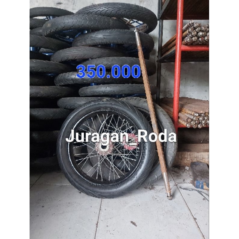 Roda Gerobak Ring 14 Jari Motor ( satu pasang )