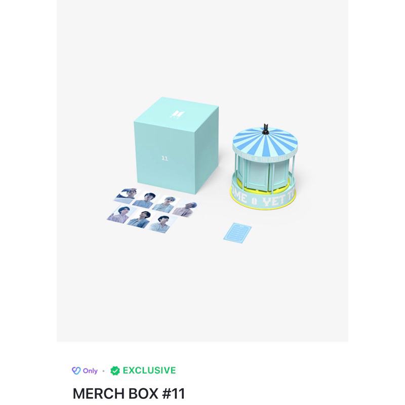 BTS Merch box 11 army membership