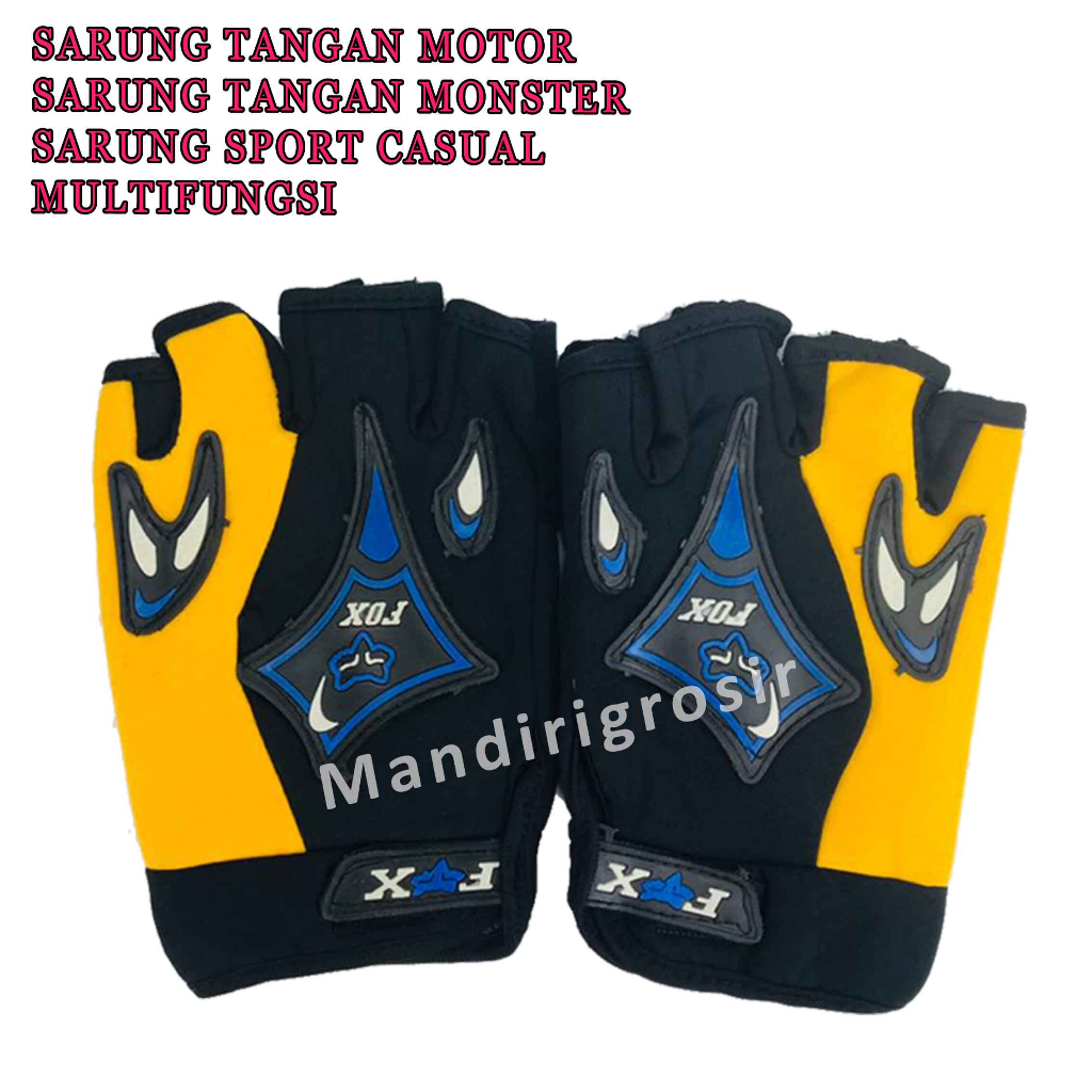 Sarung Tangan Motor - 1 Set Sarung Tangan Asone - Sarung Tangan Sport Casual - Allsize