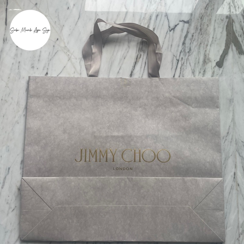 

jimmy choo paperbag kemasan
