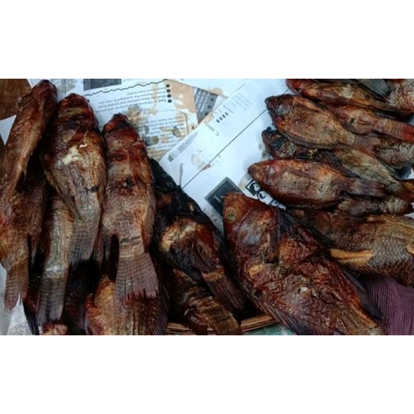 ikan muajir asap / mujair panggangan 250gr