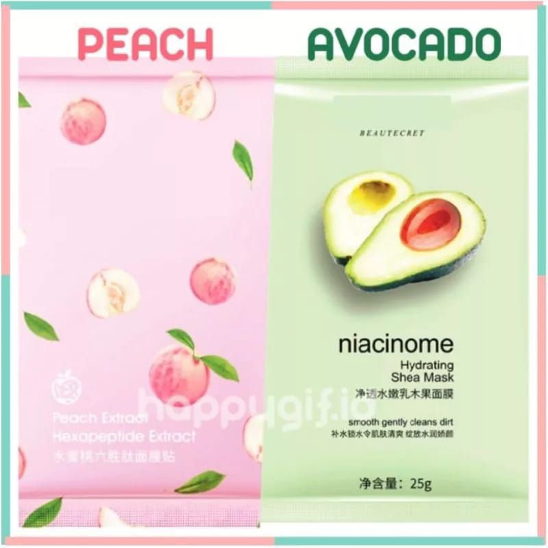 PEACH AVOCADO EXTRACT SHEETMASK