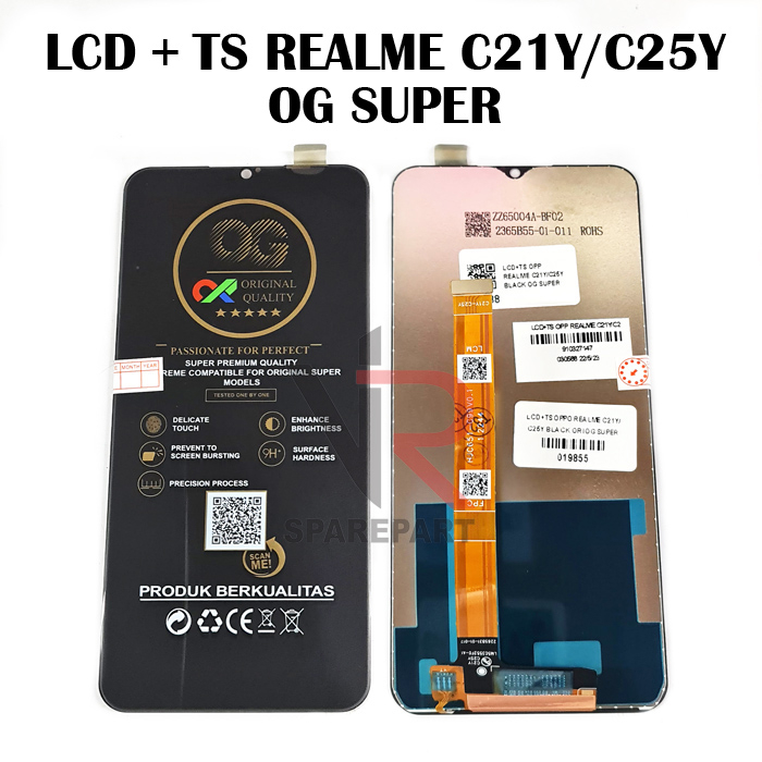 LCD REALME C21Y / C25Y FULLSET TOUCHSCREEN