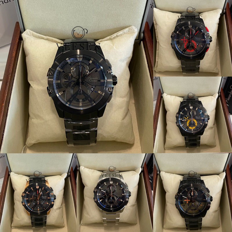Jam Tangan Alexandre Christie Ac 6607 Original Pria