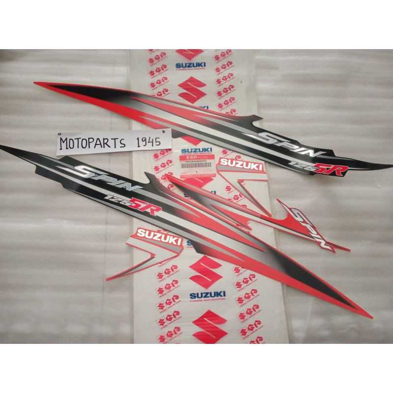 STIKER STRIPING BODY SPIN 125 SR ORI SGP