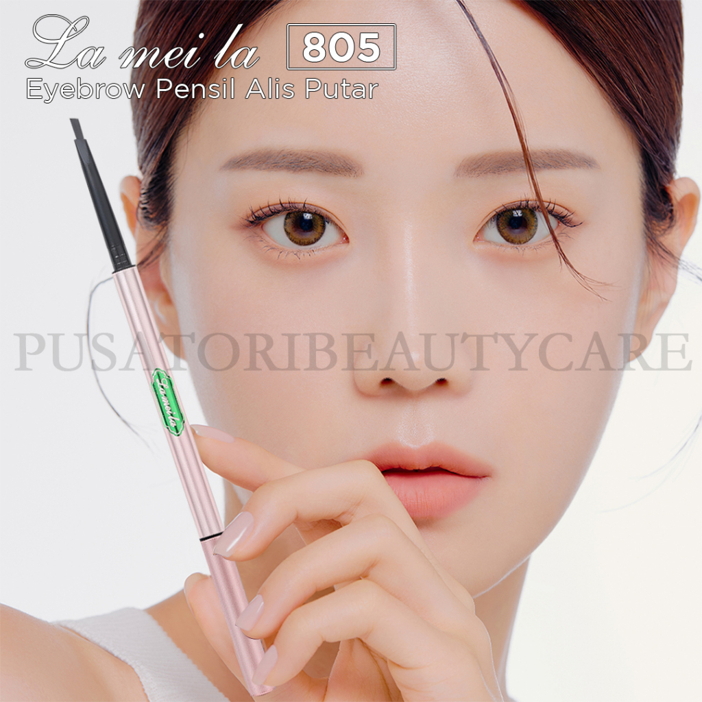 LAMEILA 805 Eyebrow Pencil Double Head Rotating Long Lasting