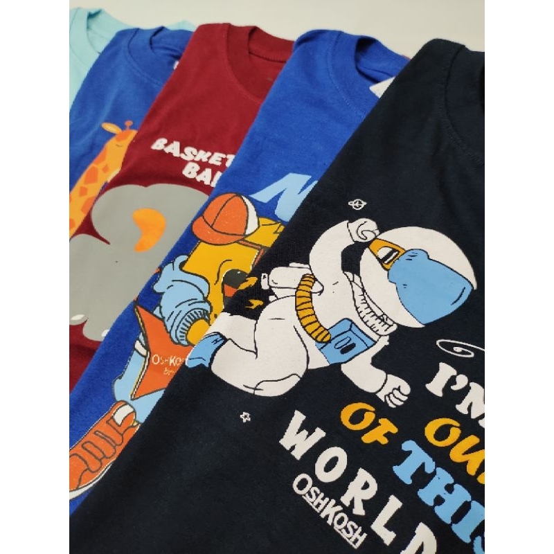 Kaos Anak Laki-Laki Branded (CMT) Sz 2 4 6 8 10