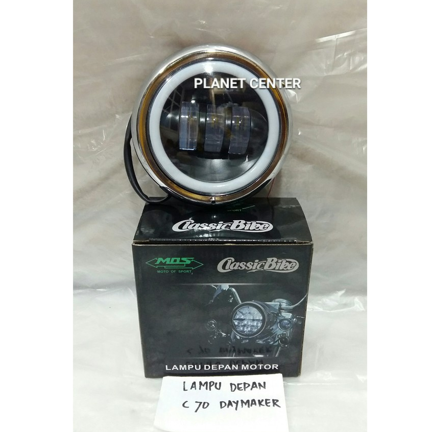 LAMPU DEPAN / REFLEKTOR HONDA C70 DAYMAKER merk MOS