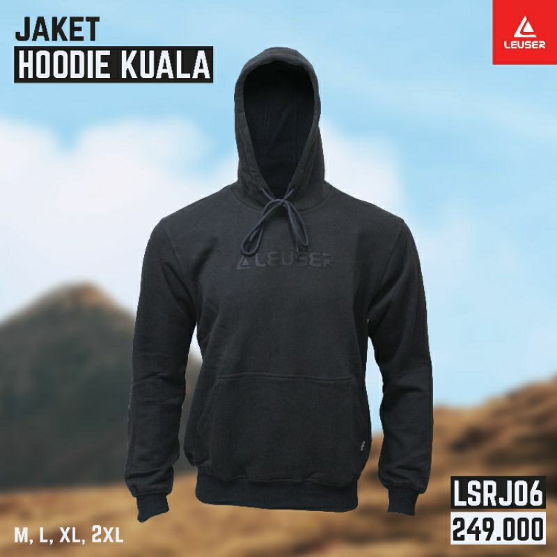 SWEATER GUNUNG/OUTDOOR HOODIE KUALA LEUSER
