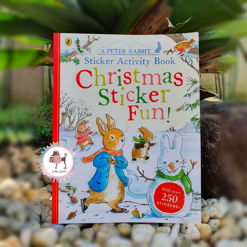 Peter Rabbit Christmas Sticker Fun Sticker Activity Book