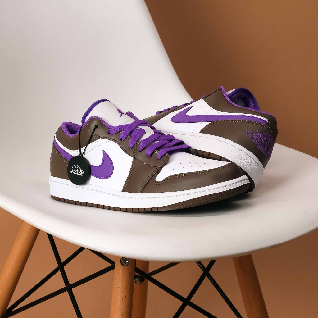 Air Jordan 1 Low Purple Mocha Men