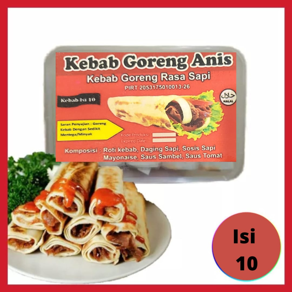 

Kebab Goreng Frozen