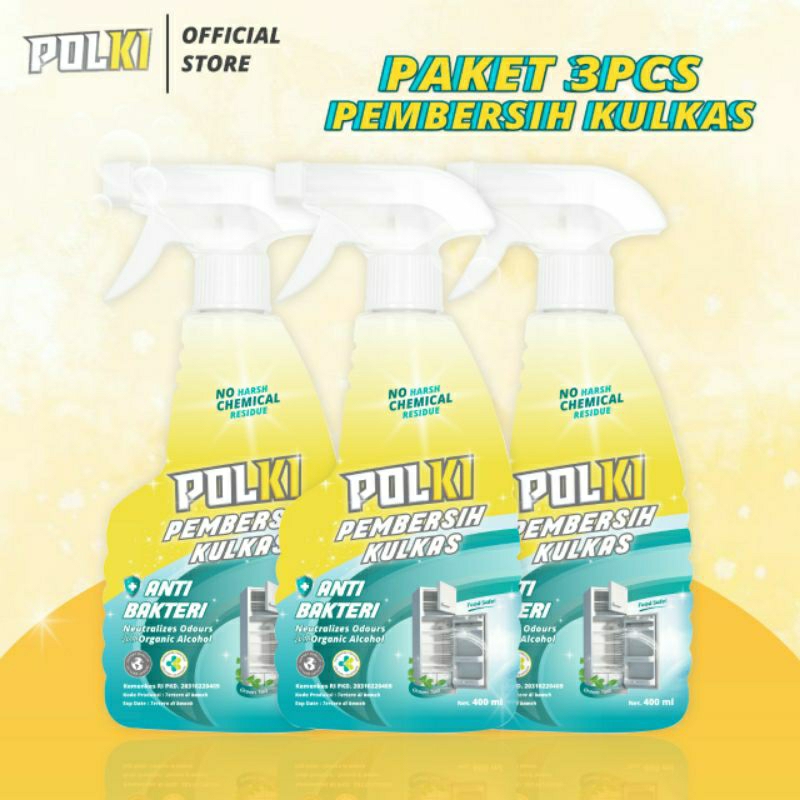 Paket 3pc Polki Pembersih Kulkas / Paket 3pc Polki Kulkas / Polki Pembersih Kulkas / POLKI KULKAS