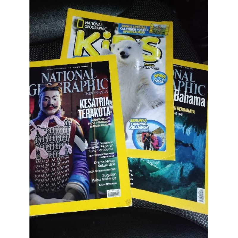 Majalah National Geographic Second Bekas Natgeo Bahasa Indonesia