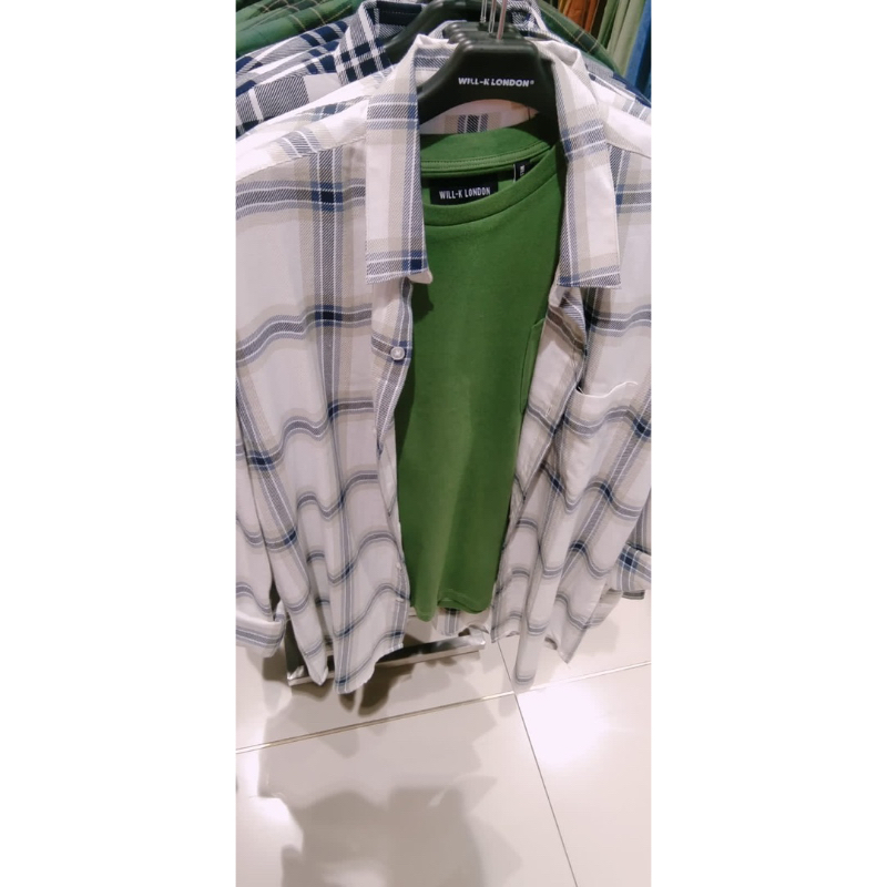 PART 2 KEMEJA FLANEL PRIA BRAND LARUSSO ORIGINAL 100%