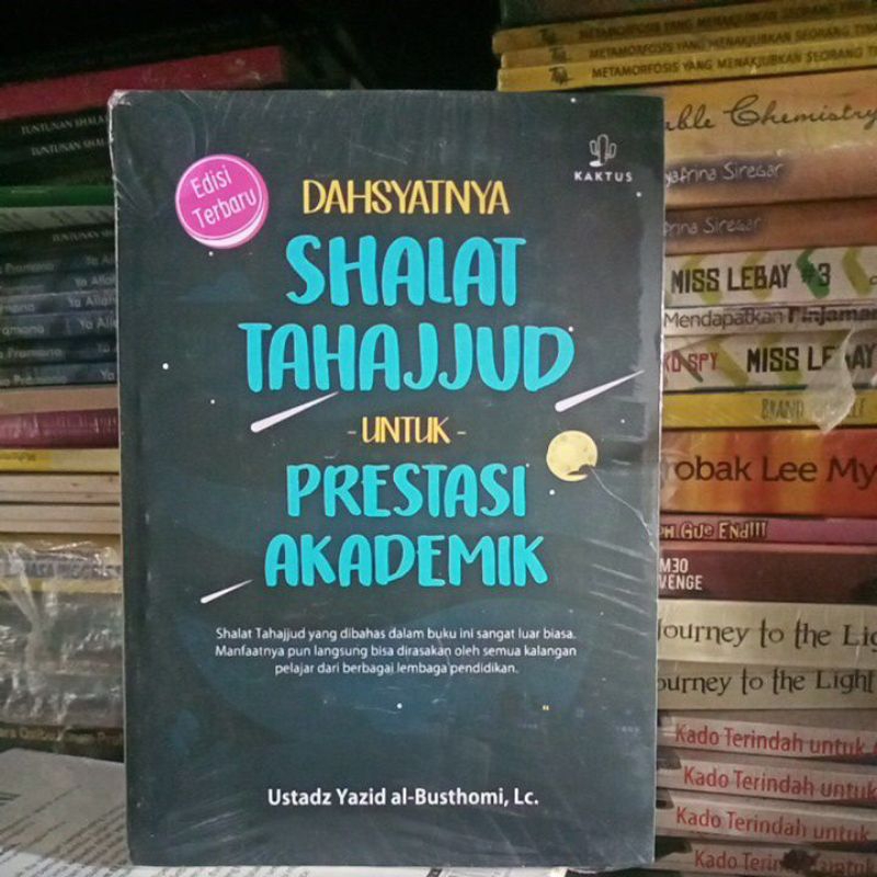 Dahsyatnya shalat tahajud untuk prestasi akademik.   B