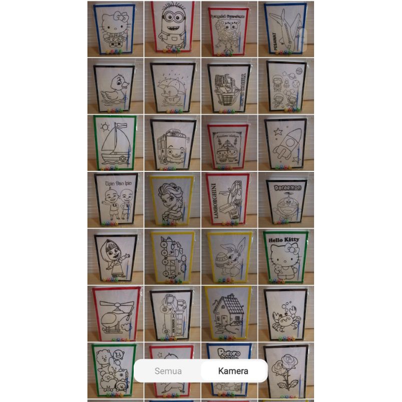 

Sterofoam lukis 1 set