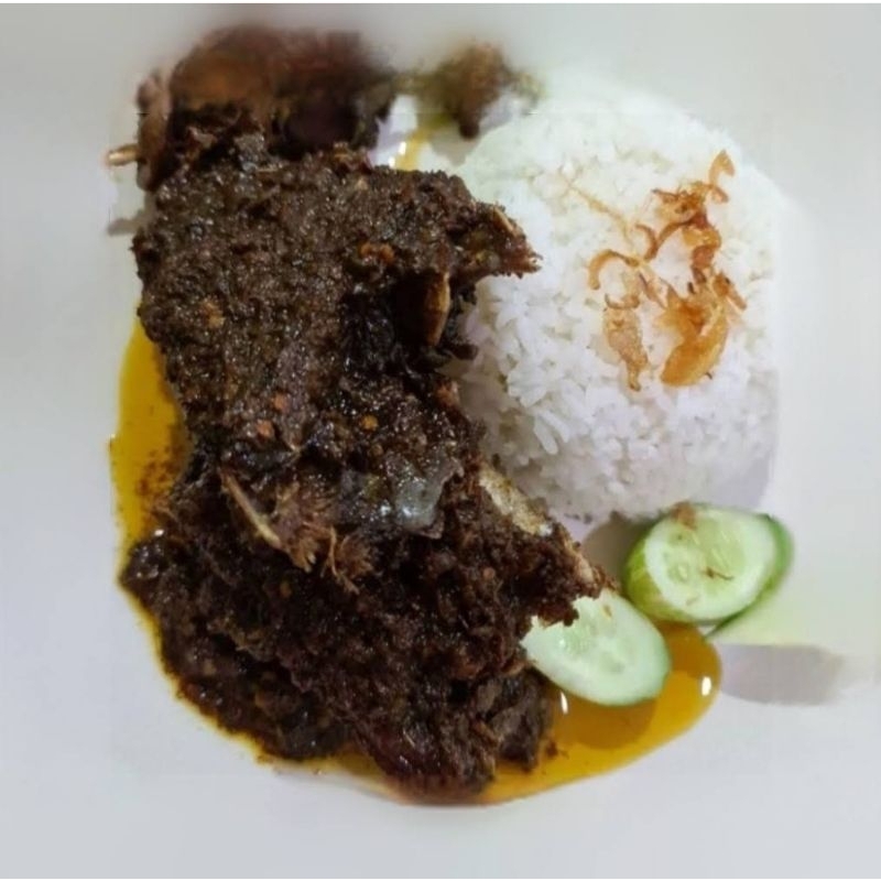 Nasi Bebek Bumbu Hitam Madura